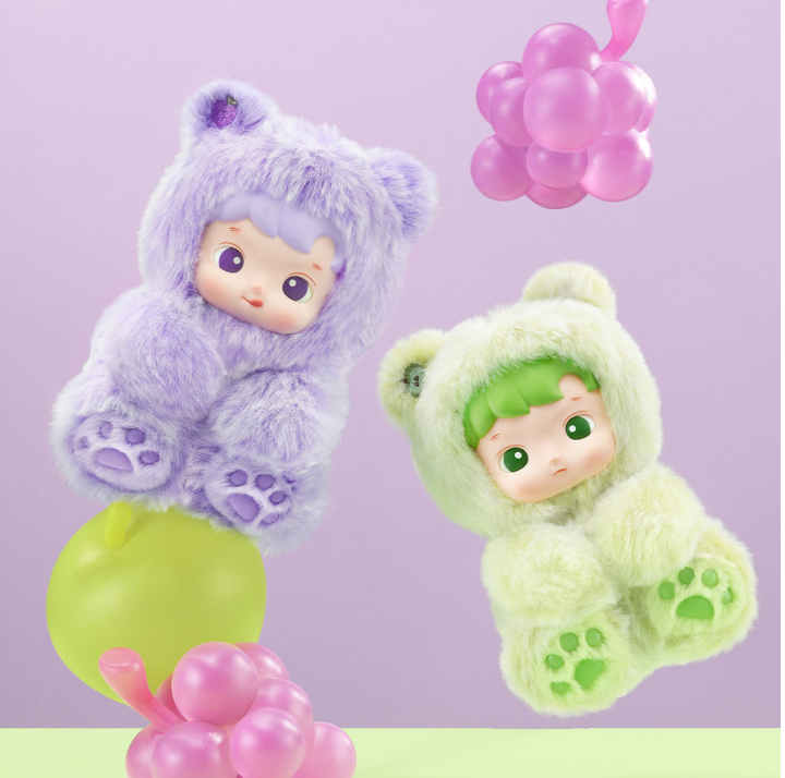 HACIPUPU Gummy Bear Series-Vinyl Plush Pendant Blind Box