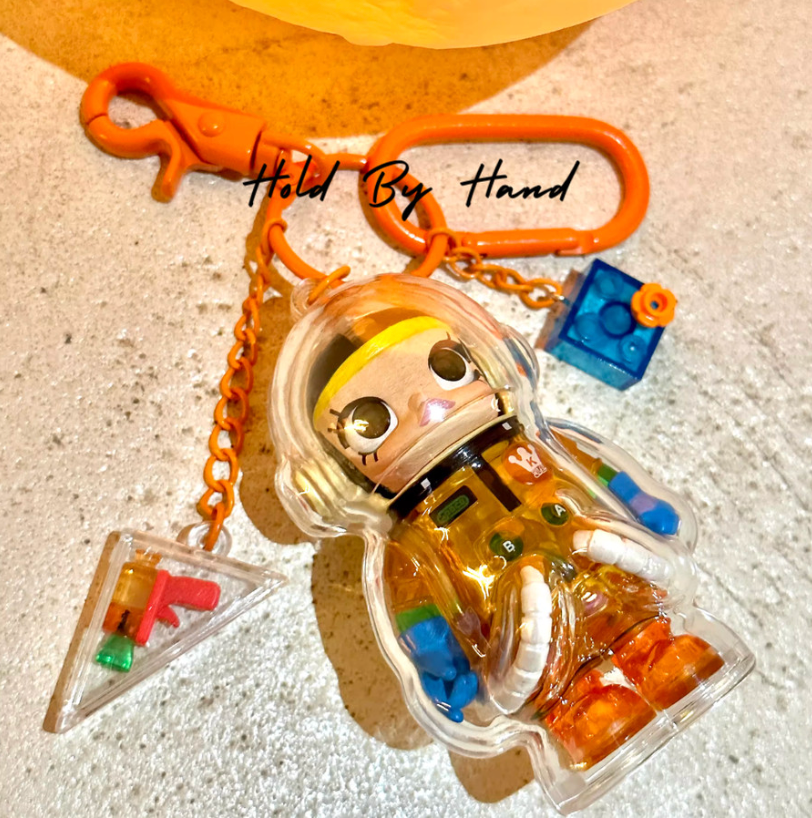 Original Space Molly 100% Pop Mart Keychain Bag Pendant