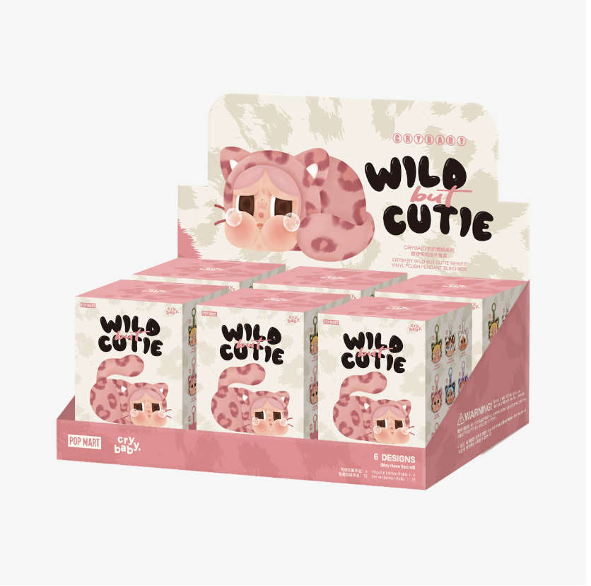 CRYBABY Wild but Cutie Series - Vinyl Plush Pendant Blind Box