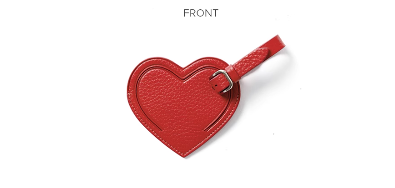 Handmade Leather Luggage Tag