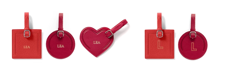 Handmade Leather Luggage Tag