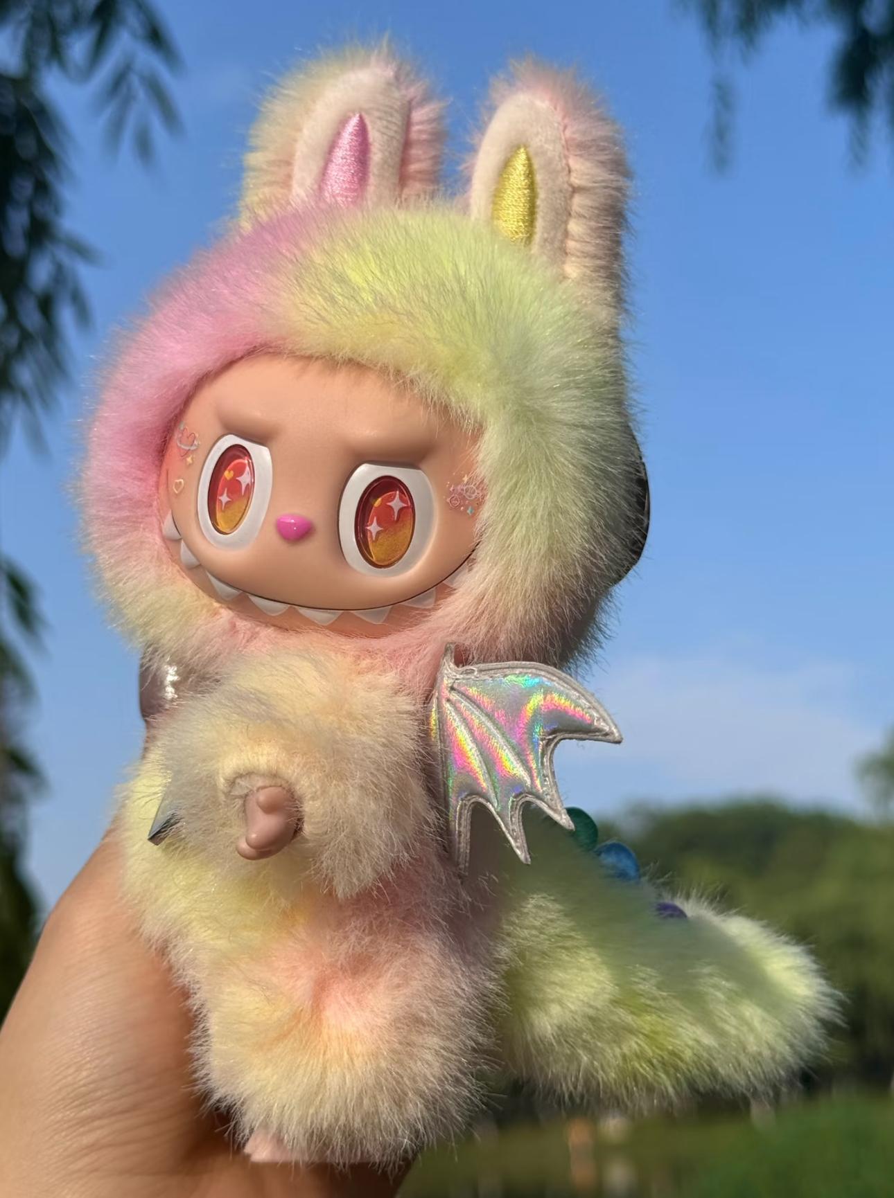 Custom Labubu Rainbow