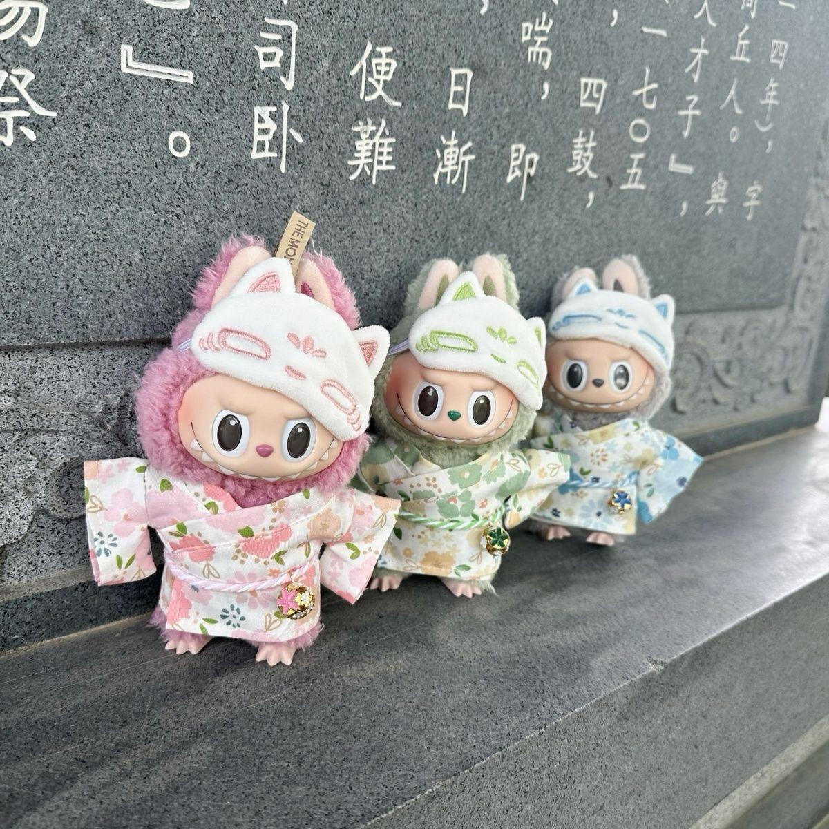 Kimono Labubu Clothes