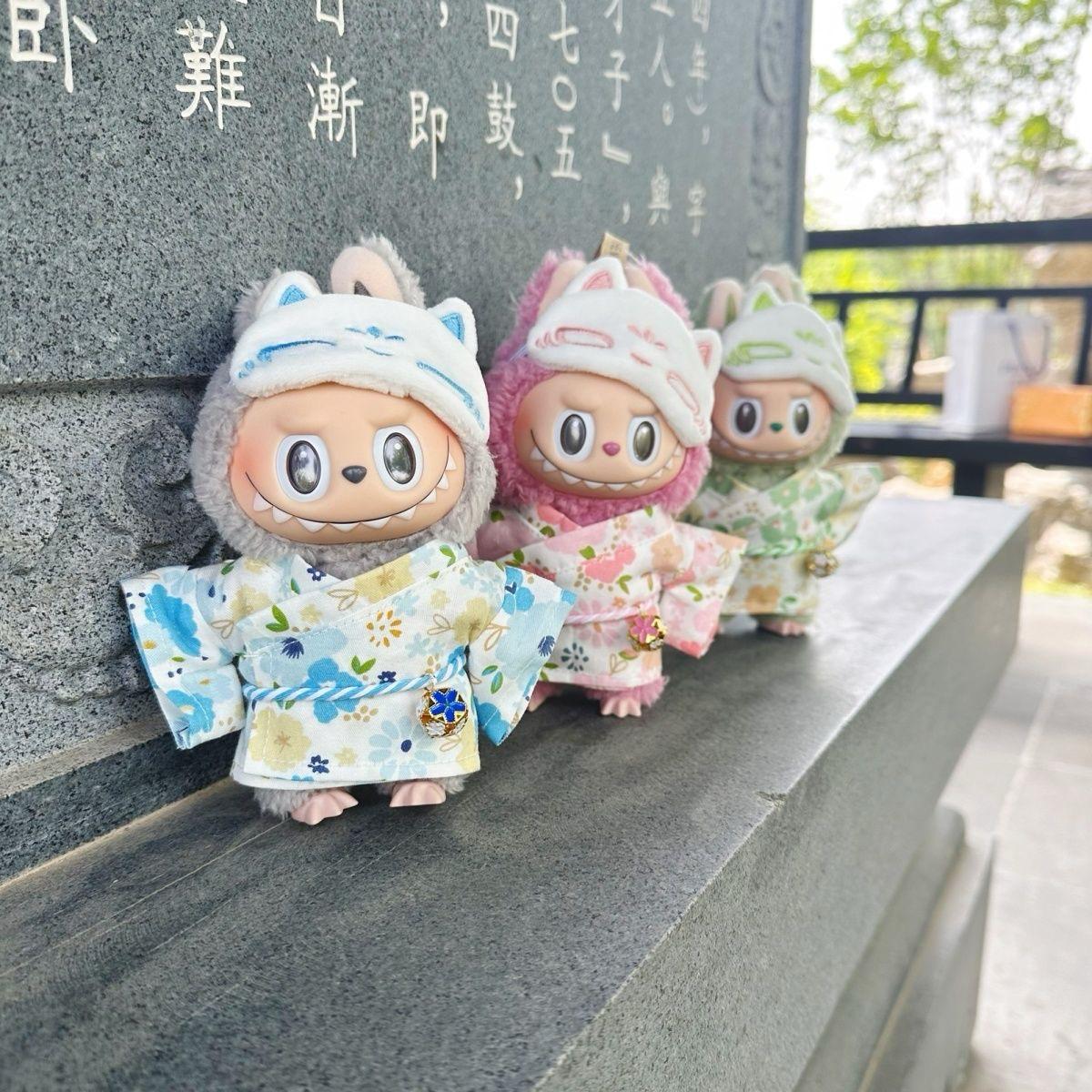 Kimono Labubu Clothes