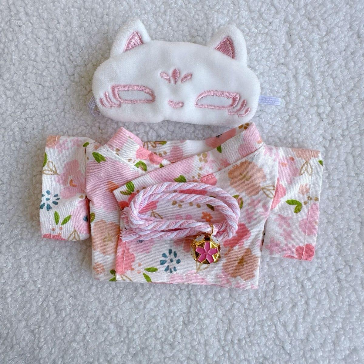 Kimono Labubu Clothes