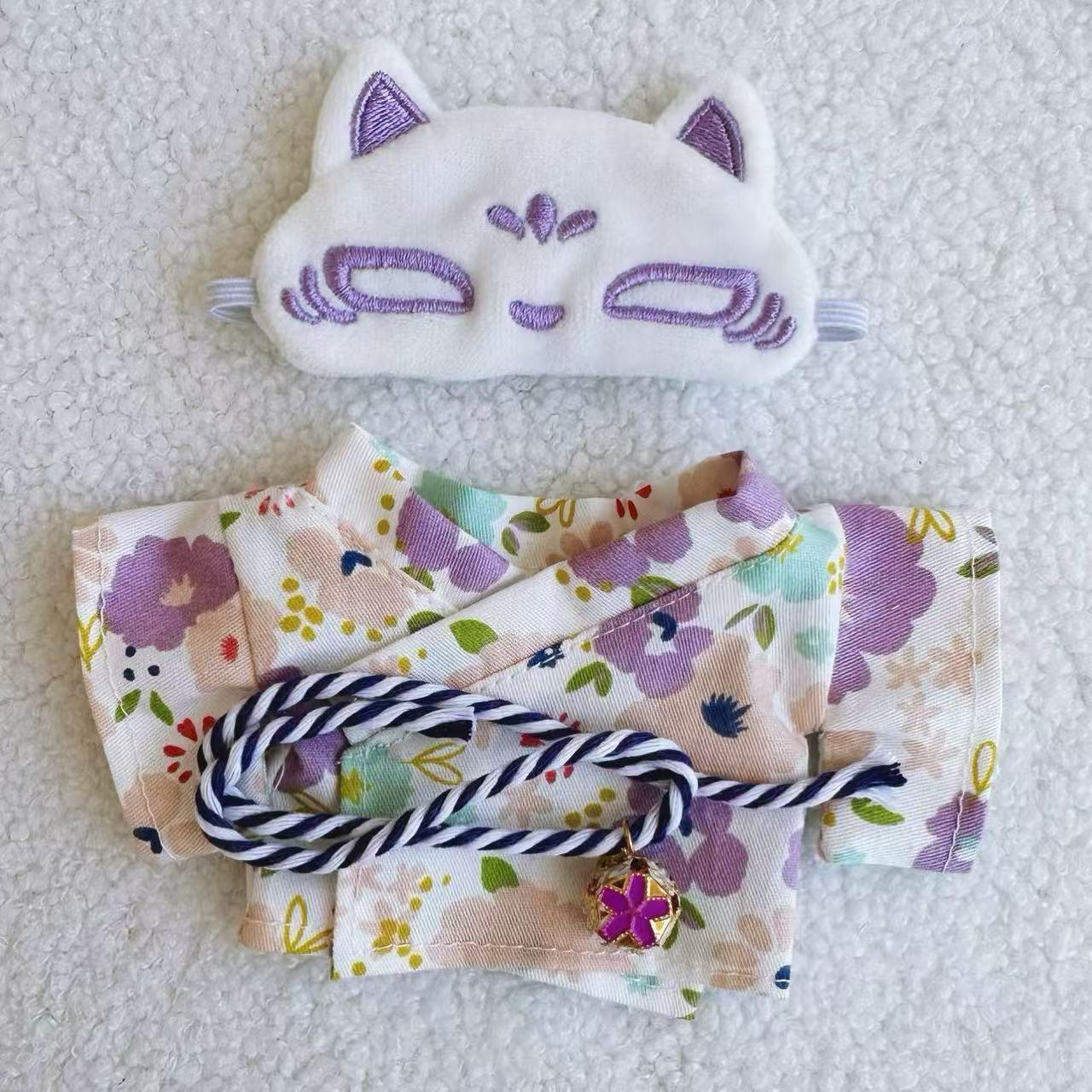 Kimono Labubu Clothes