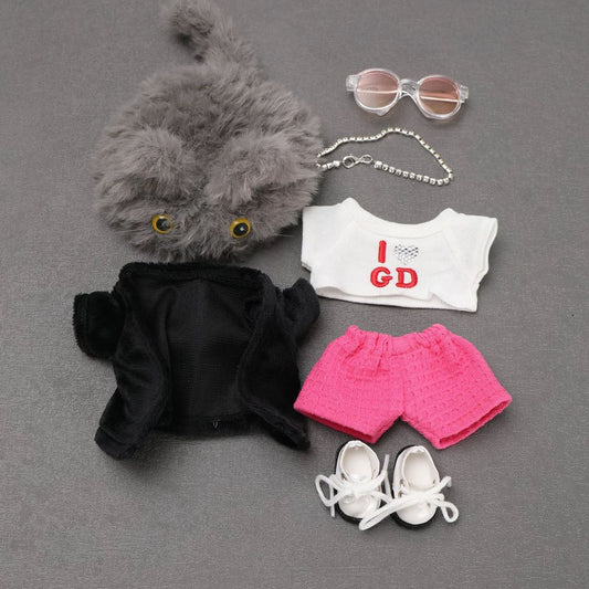 Labubu Kpop Fan Vibe – Urban Idol Streetwear Set | Fits Labubu Plush V1 & V2