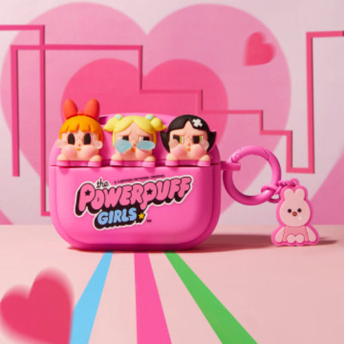 CRYBABY × Powerpuff Girls Series-Earphone Bag for Airpods Pro