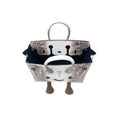 [New] Classic Croc Fluff BK Bag