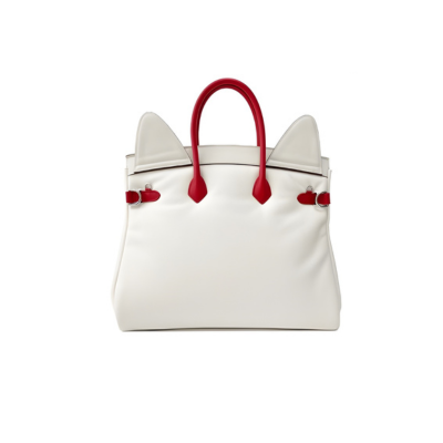 [New] Classic Lucky Cat Pop Fluff BK Bag