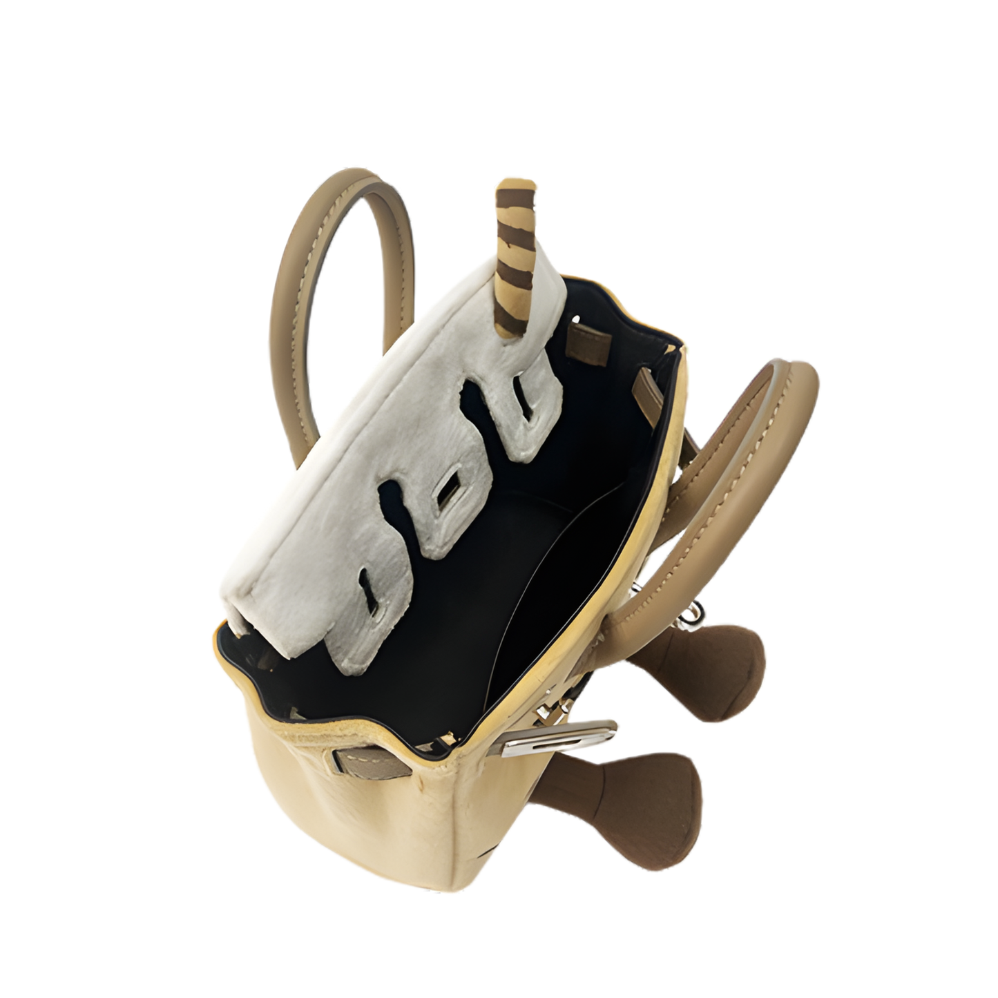 [New] Petite Boba Milk Tea Fluff BK Bag