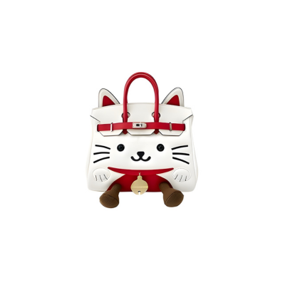 Petite Lucky Cat Pop Fluff BK Bag