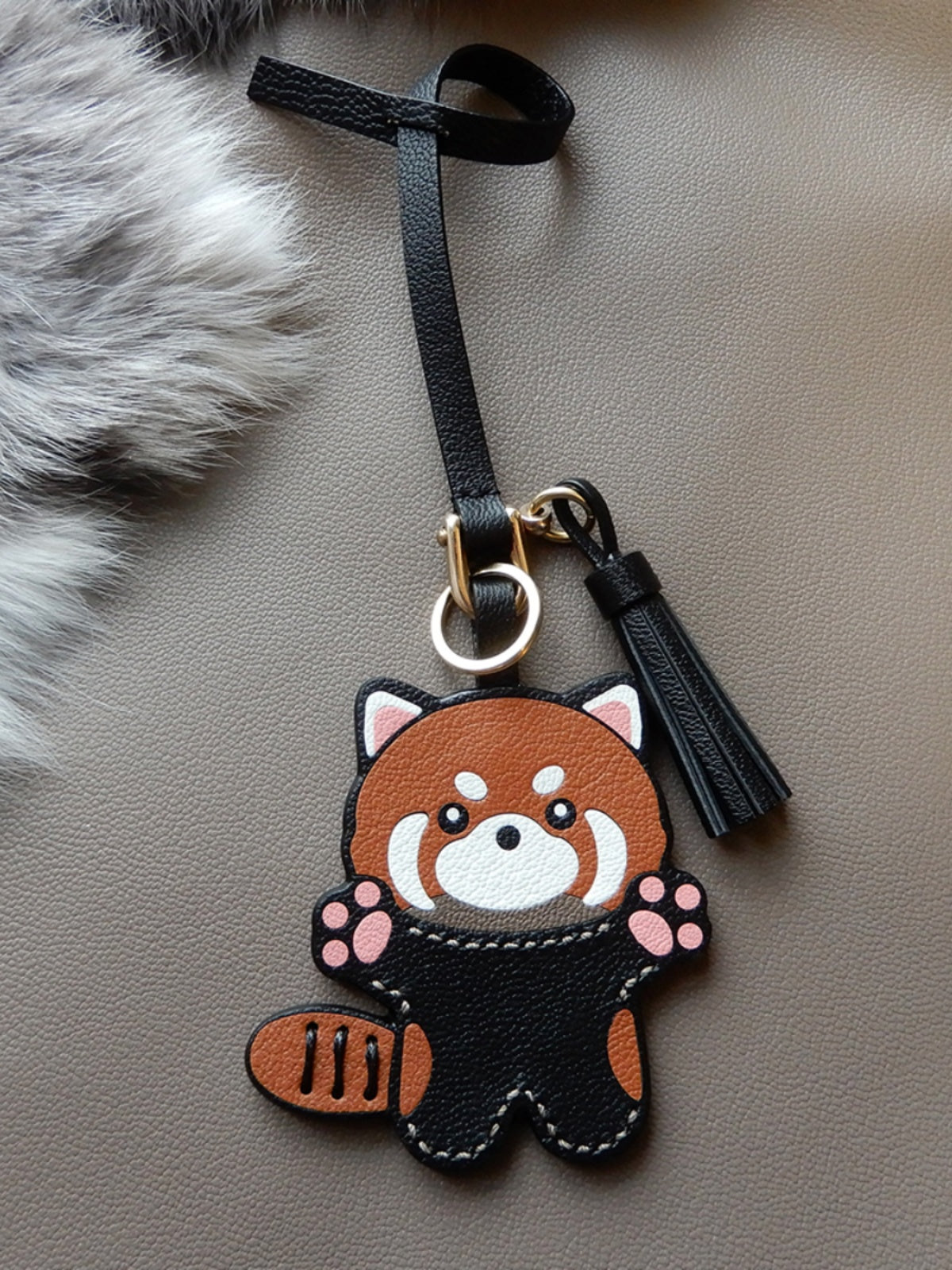 Rusty Fox Handmade Leather Charm
