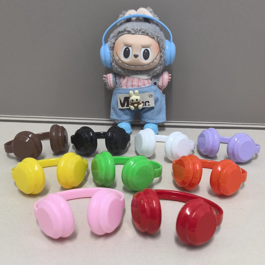 Labubu Colorful Glasses & Headphone Accessories