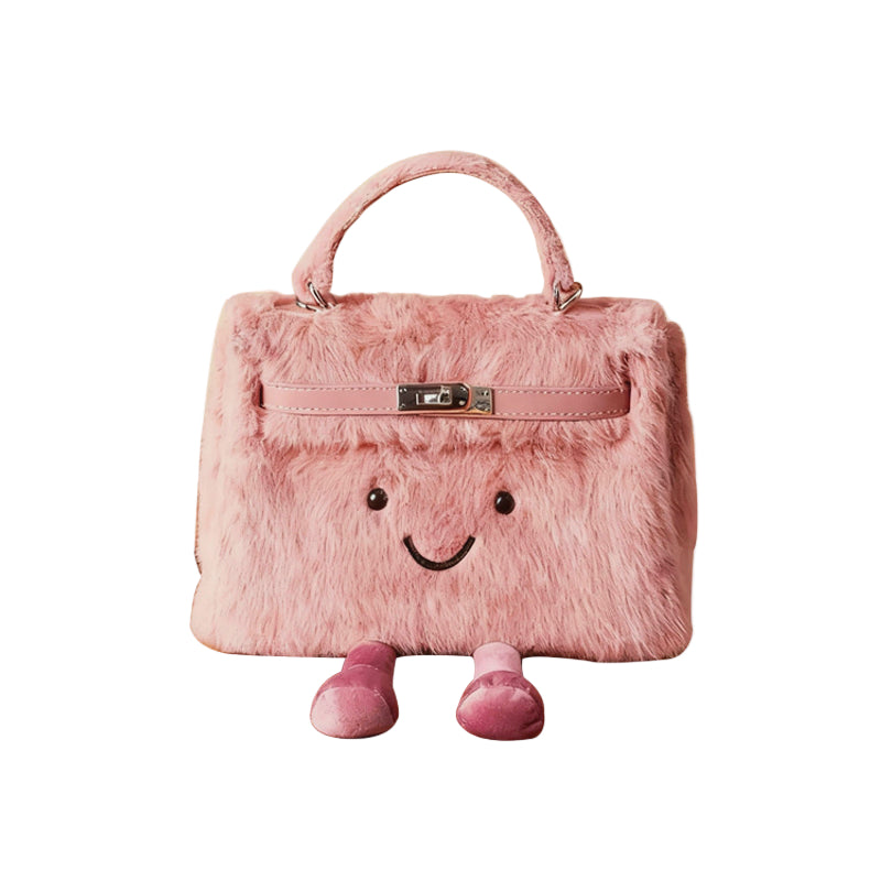 Classic Petal Pink Pluffy BK Bag