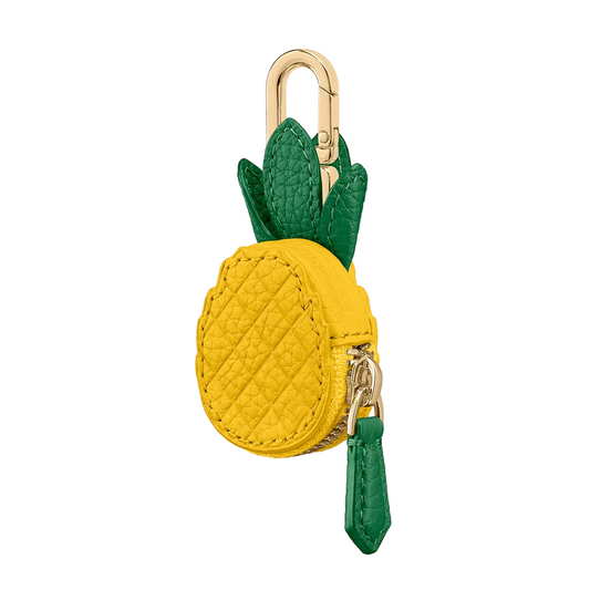 Fruit Slice Handmade Pouch Keychain Charm