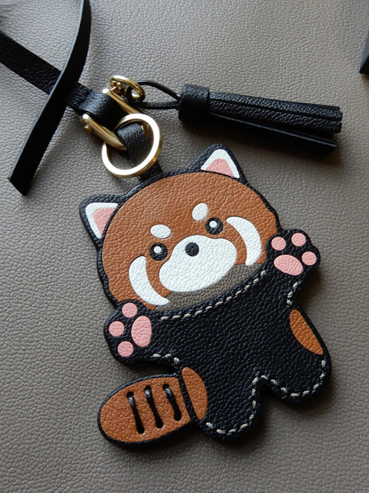 Rusty Fox Handmade Leather Charm
