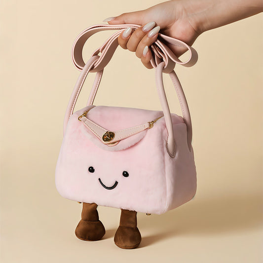 Peachy Cuddle Pluffy Bag