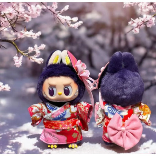 Kimono Labubu Clothes