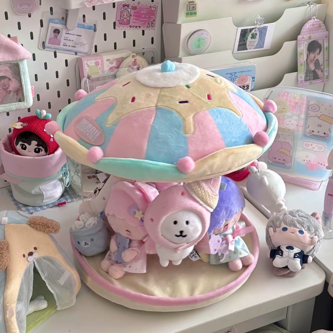 Plush Carousel Display Stand
