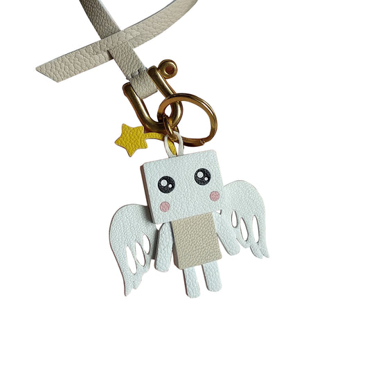 Heaven & Hell Handmade Leather Charm
