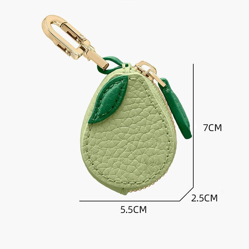Mini Fruit Handmade Pouch Keychain Charm