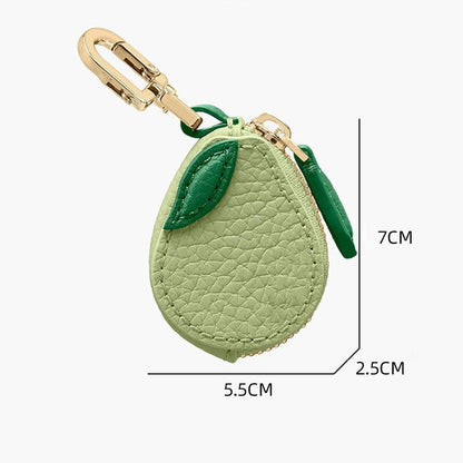 Mini Fruit Handmade Pouch Keychain Charm
