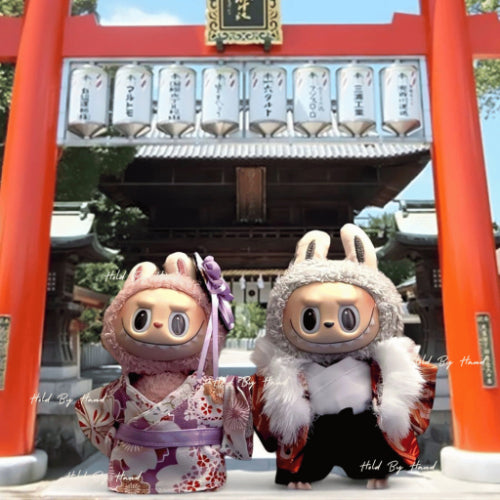 Kimono Labubu Clothes