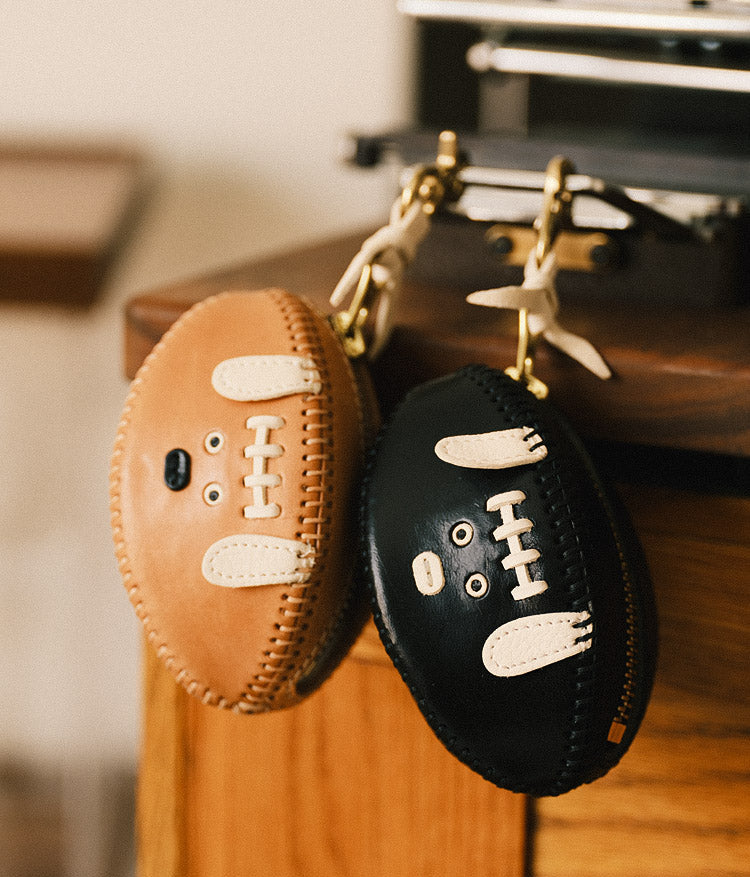 Doggo Ball Handmade Leather Charm