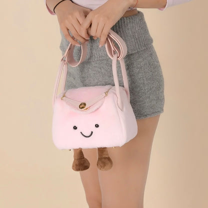 Peachy Cuddle Pluffy Bag