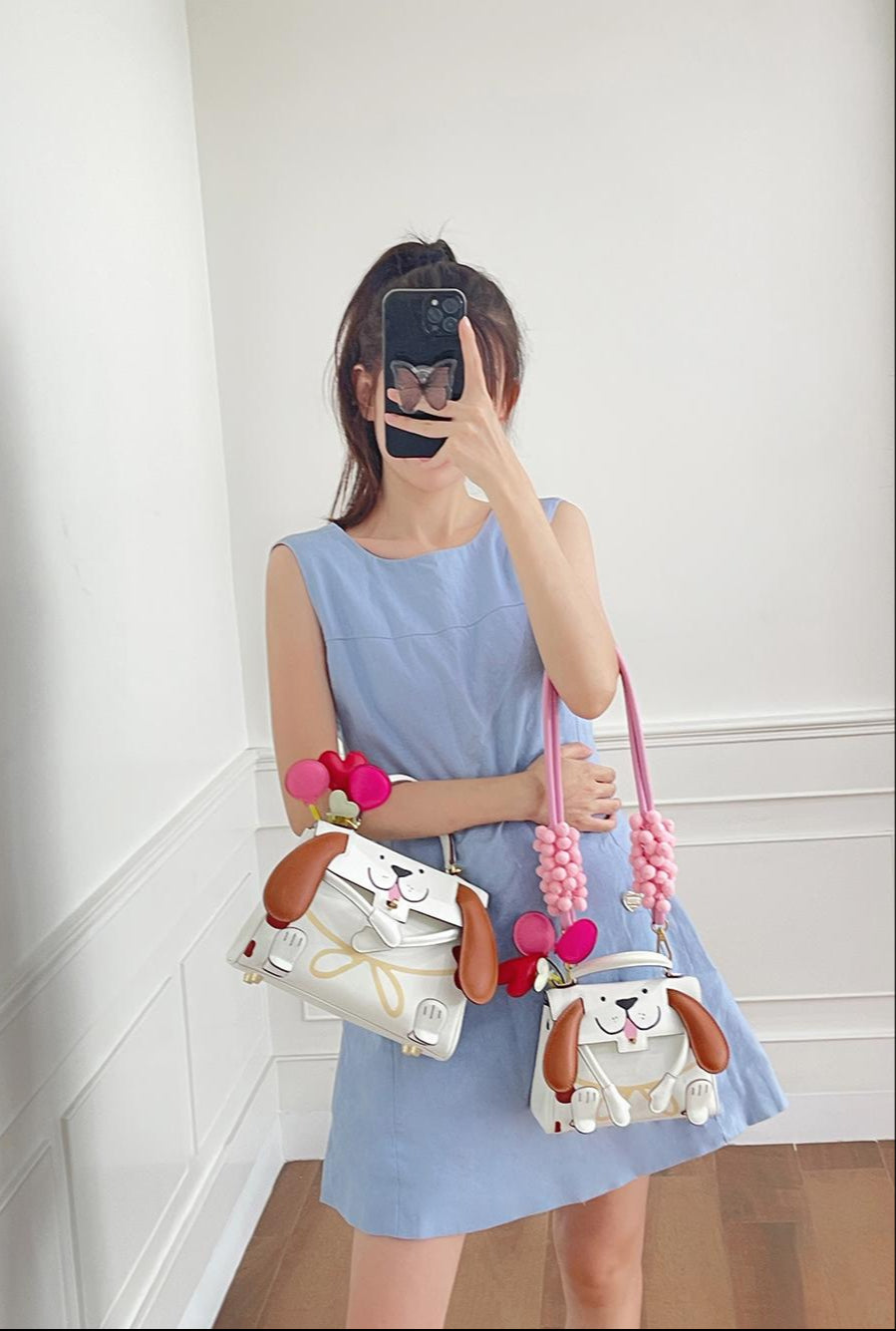 Puppy Love Balloon Muse Bag