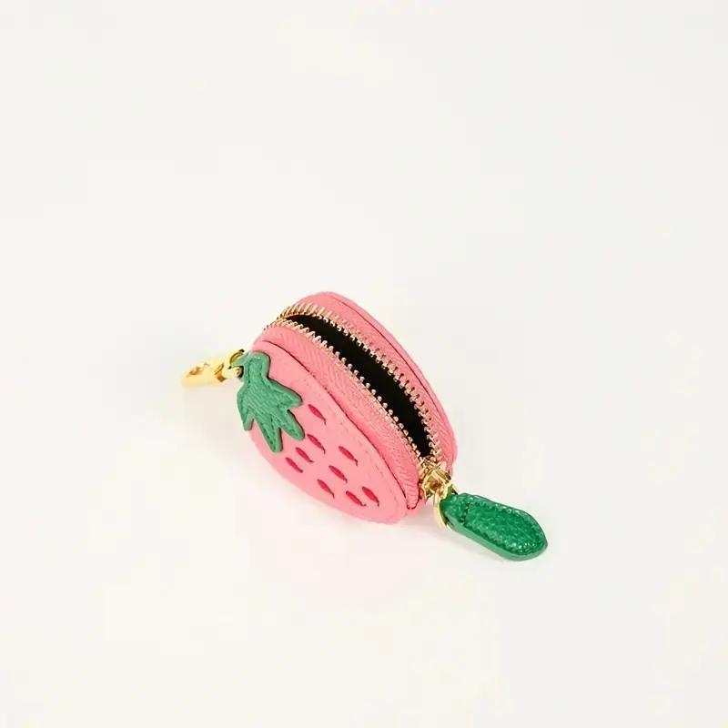 Mini Fruit Handmade Pouch Keychain Charm