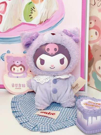Sanrio Characters Latte Baby Vinyl Plush Pendant Doll Blind Box Sanrio Family Top Toy