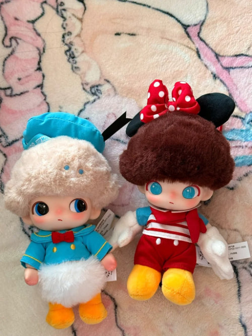 DIMOO WORLD × DISNEY Series-Vinyl Plush Keychain Blind Box