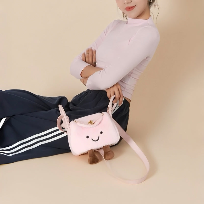 Peachy Cuddle Pluffy Bag