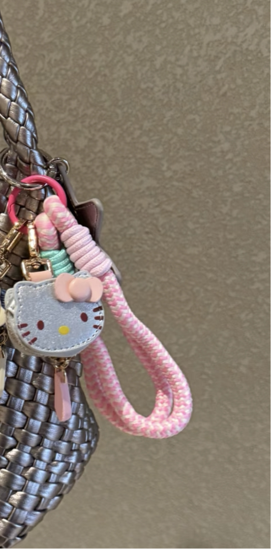 Kitten Face Handmade Leather Charm
