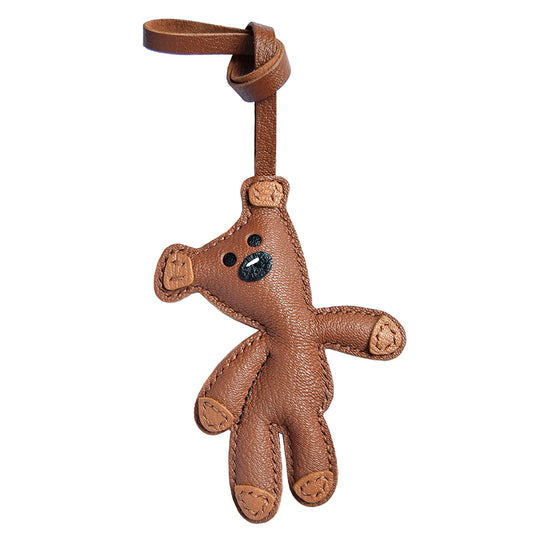 Bear Handmade Leather Charm