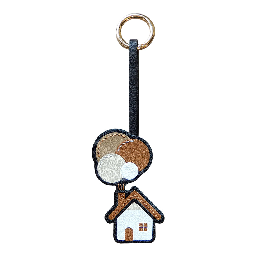 Floating Home Handmade Leather Charms