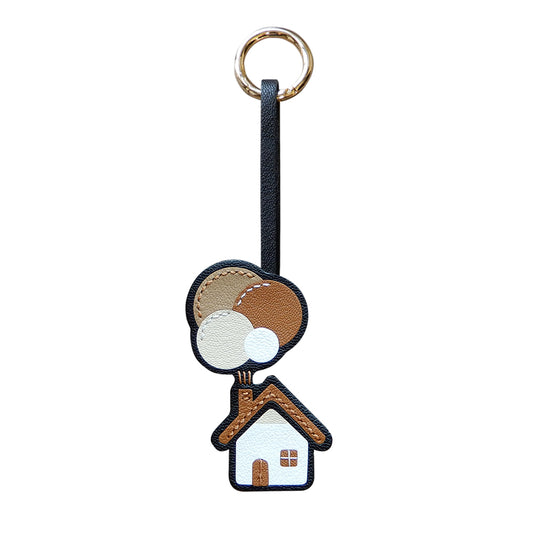 Floating Home Handmade Leather Charms