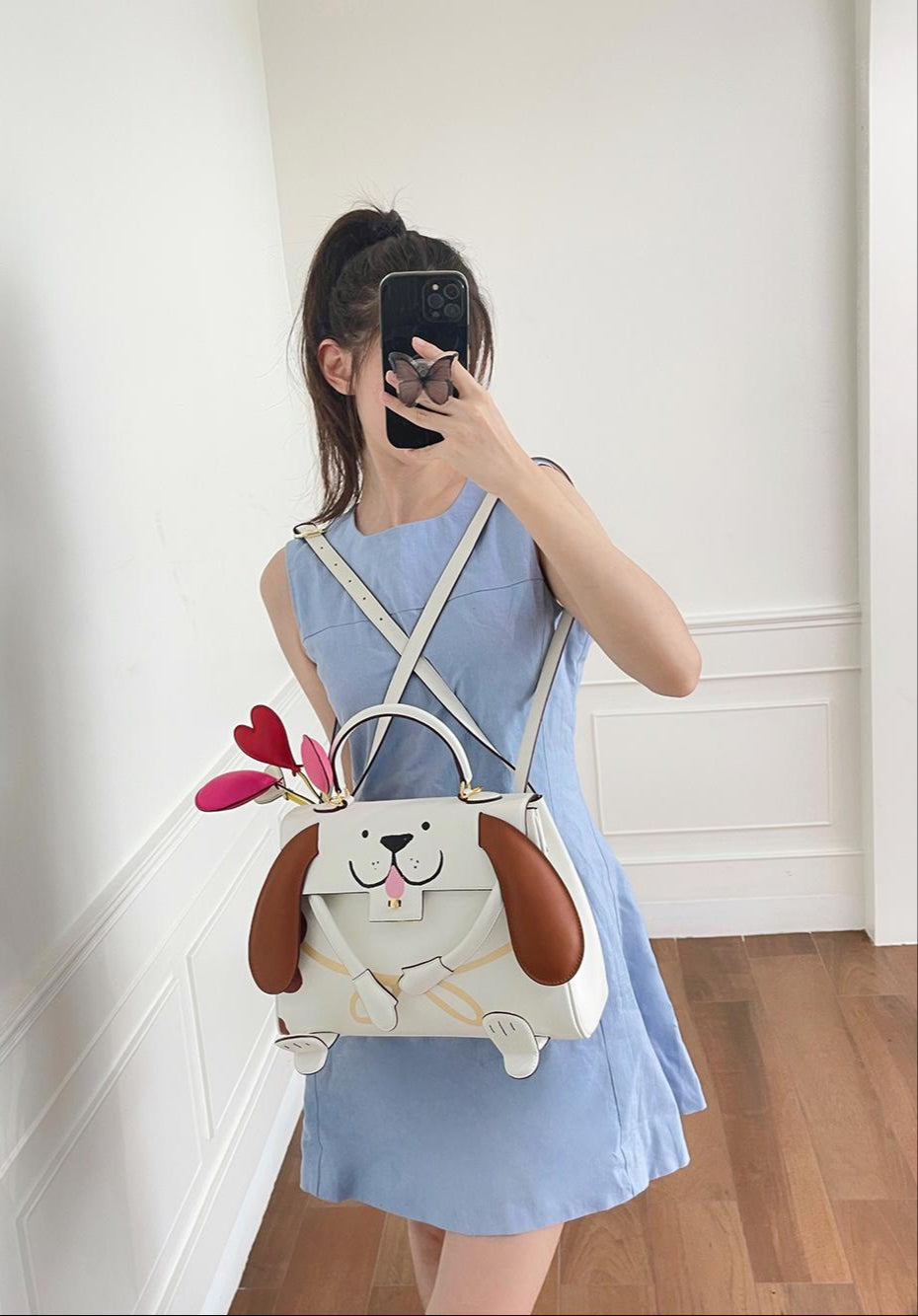 Puppy Love Balloon Muse Bag