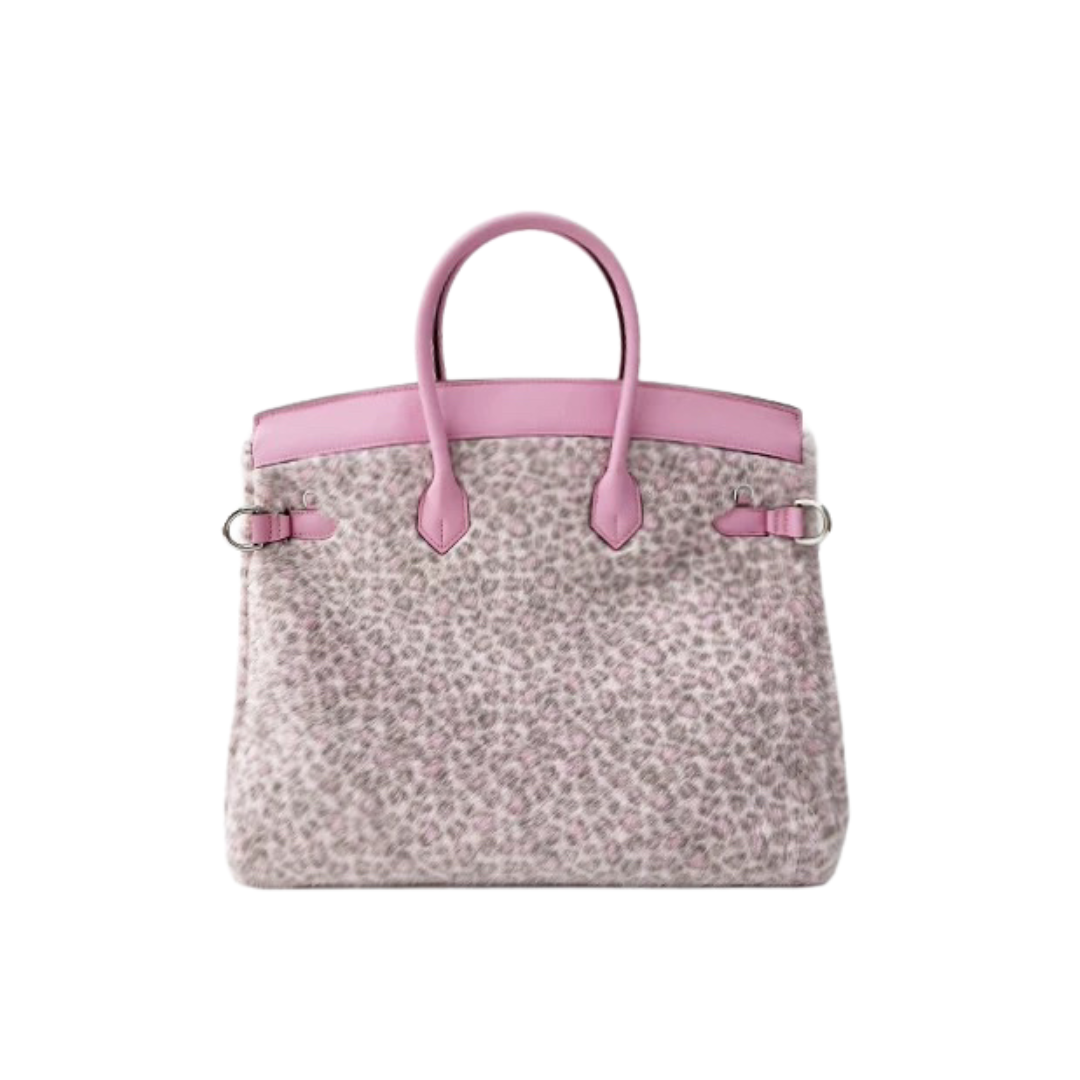 Classic Rose Leopard BK Bag