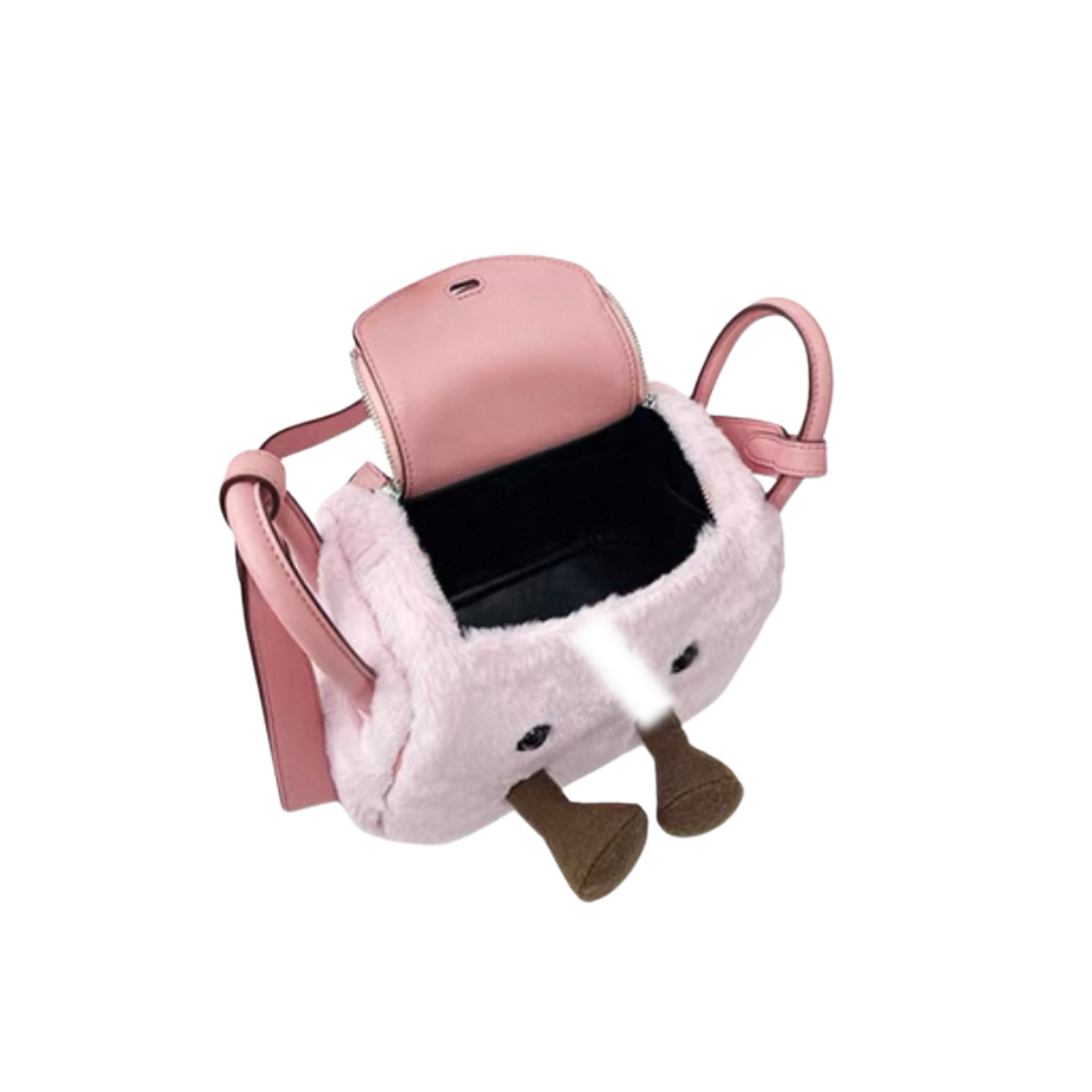 Baby Pink Cuddle Fluff Bag