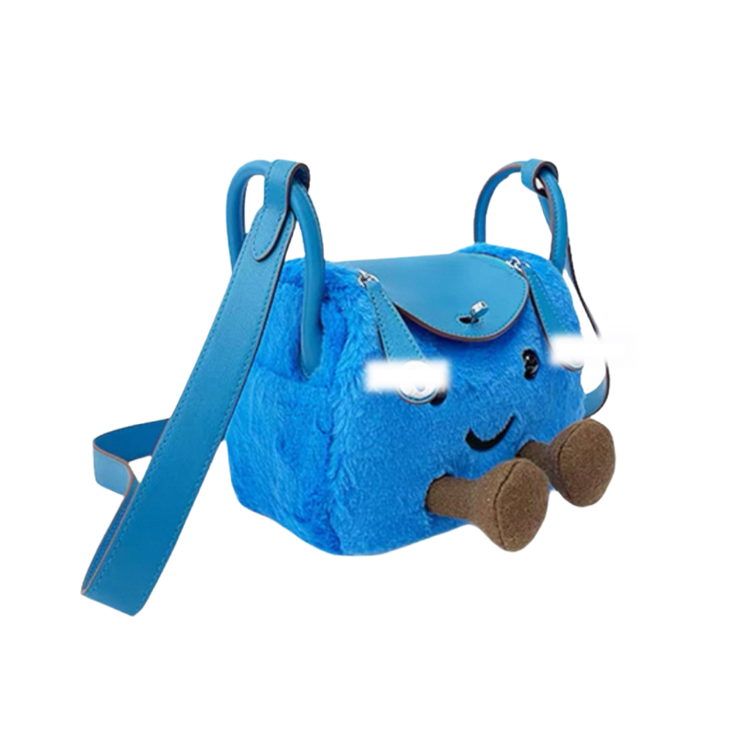 Sky Blue Cuddle Fluff Bag