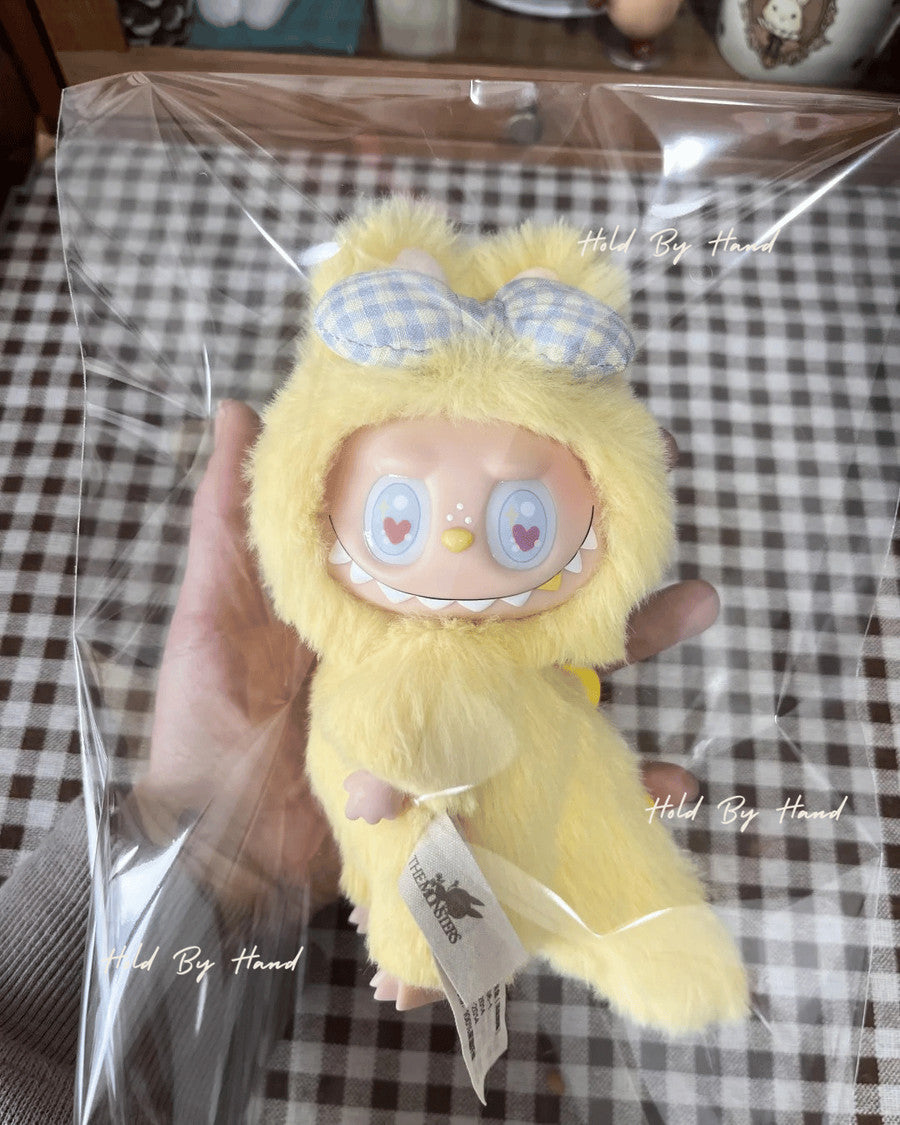 Custom Labubu Pink Dragon and Angel