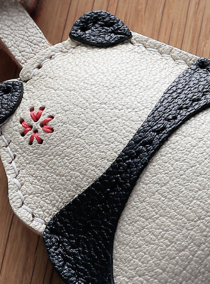 Moodie Panda Handmade Leather Charm