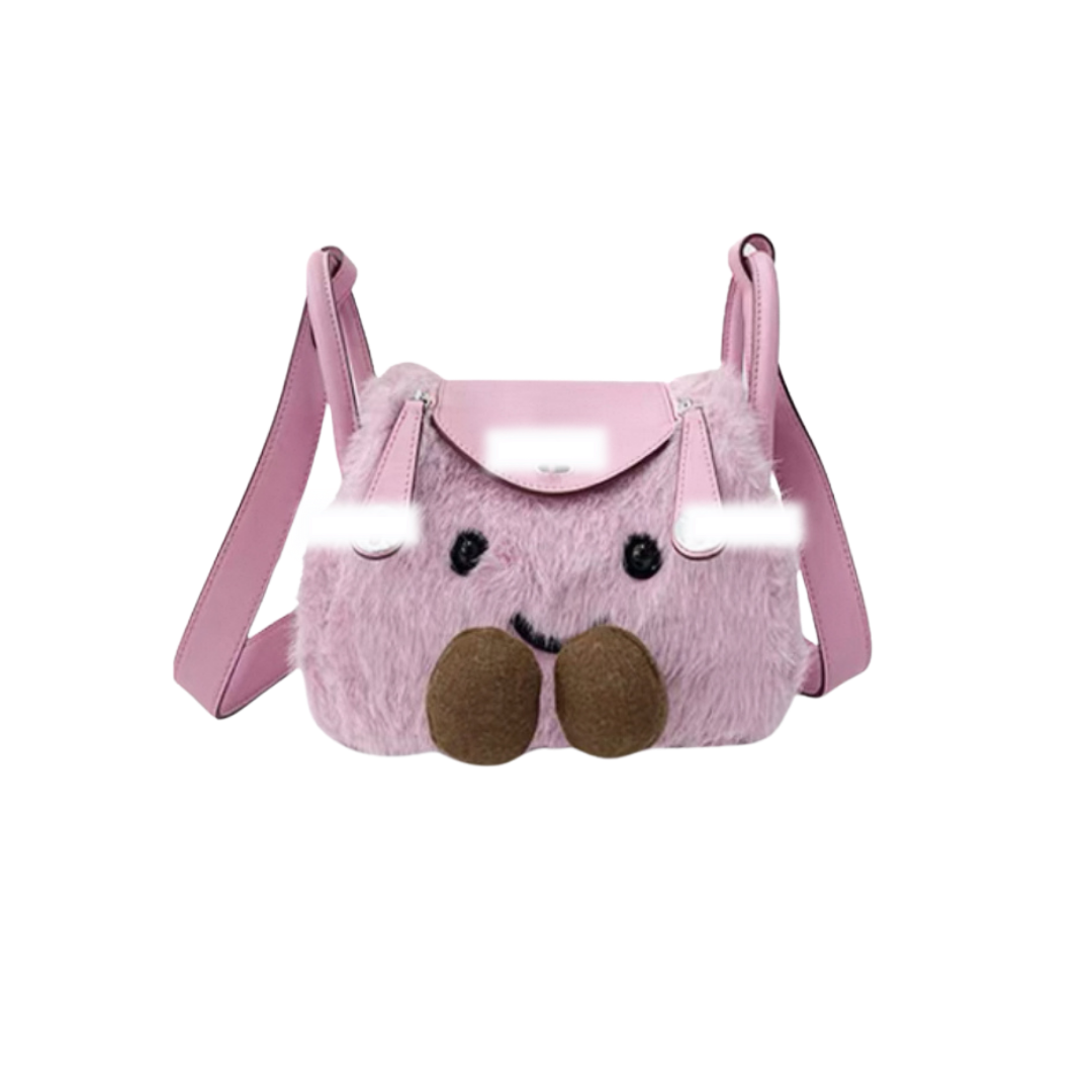 Dusty Rose Cuddle Fluff Bag