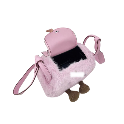 Dusty Rose Cuddle Fluff Bag