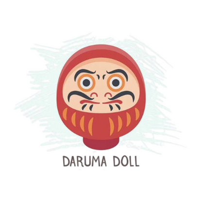 Fortune Daruma Muse Bag