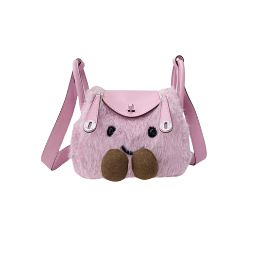 Dusty Rose Cuddle Fluff Bag