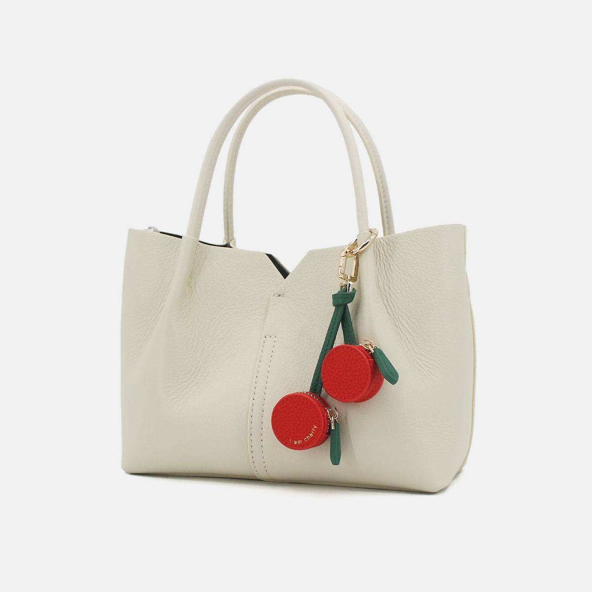Mini Fruit Handmade Pouch Keychain Charm